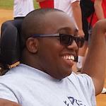  student smiling